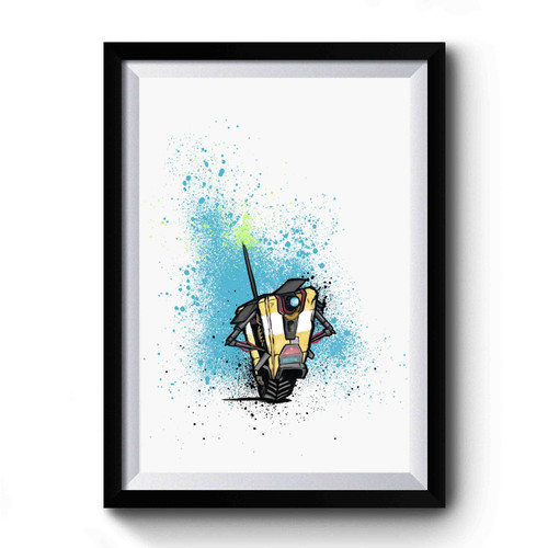Claptrap Borderlands Video Game Premium Poster