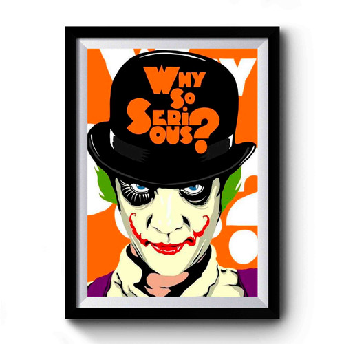Clockwork Joker Premium Poster