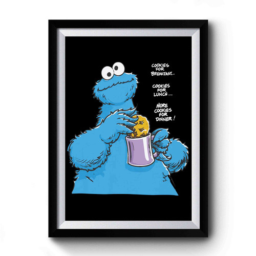 Cookie Monster Premium Poster