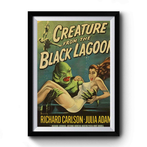 Creature From The Black Lagoon Premium Poster