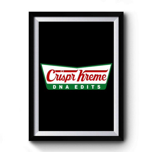 Crispr Kreme Dna Edits Premium Poster