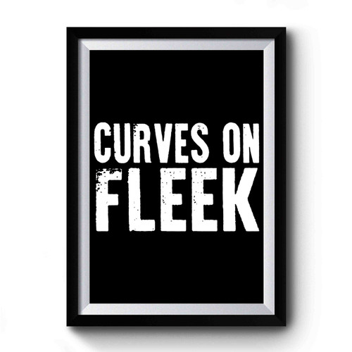 Curves On Fleek Premium Poster