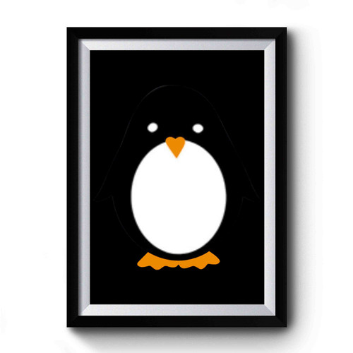 Cute Mini Penguin Premium Poster