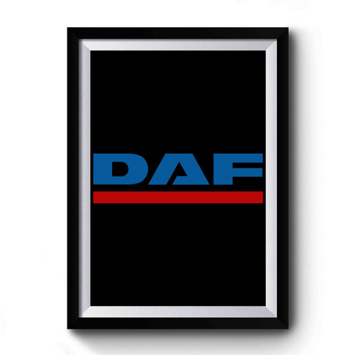 Daf Car Logo Premium Poster