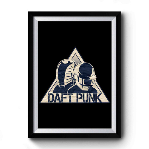 Daft Punk Pyramid Vintage Premium Poster