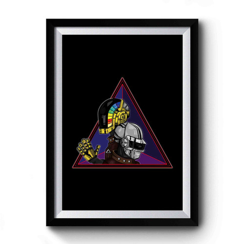 Daft Punk Pyramid Premium Poster