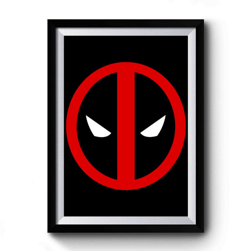 Deadpool Marvel Comics Superhero Logo Premium Poster