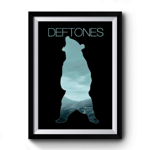 Deftones Bear Rock Band Premium Poster