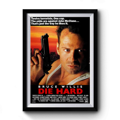 Die Hard 1980's Premium Poster