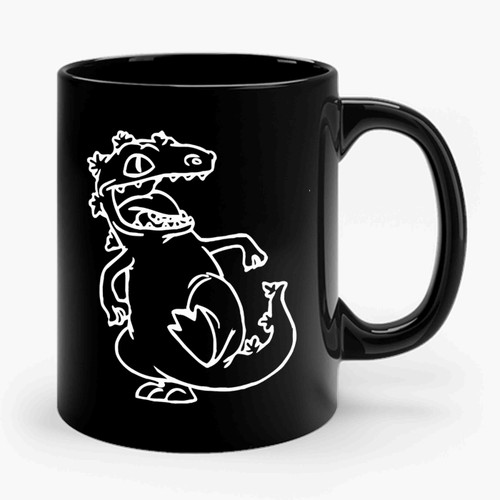 Reptar Rugrats Dinosaurs Kids Tv Show Ceramic Mug