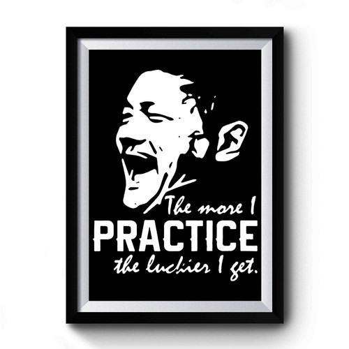 Efren Lucky Pool Player Premium Poster