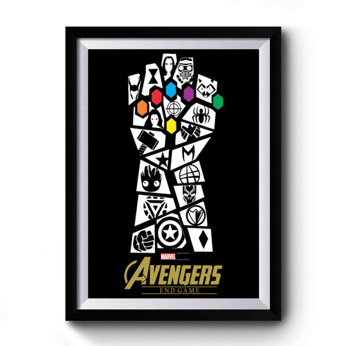 Endgame Avengers Logo Premium Poster