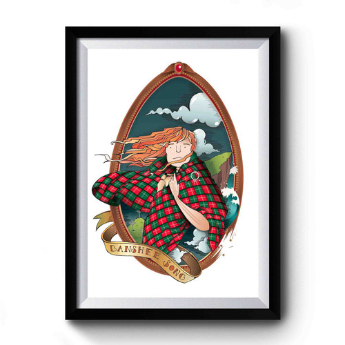 Fairy Celtic Scottish Banshee Premium Poster