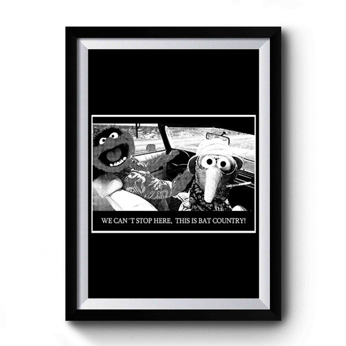 Fear And Loathing In Las Vegas Funny Slogan Premium Poster