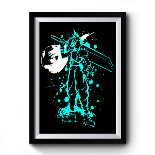 Final Fantasy 7 Cloud Strife Premium Poster