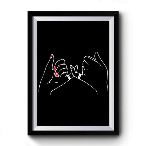 Fingers Crossed Premium Poster
