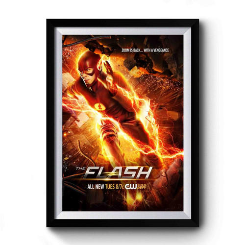Flash Movie Cover Premium Poster