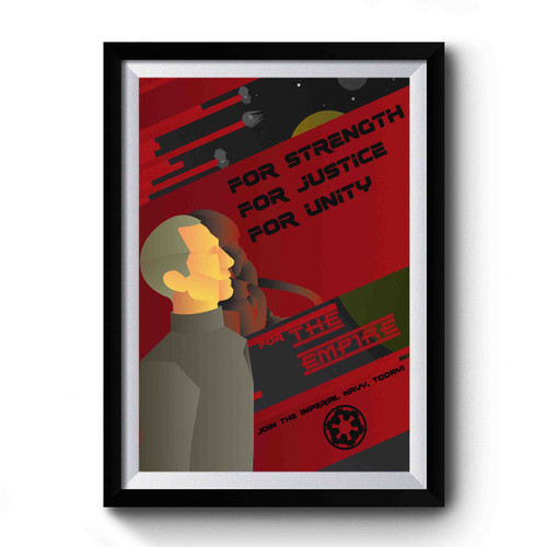 For Strength For Justic For Unity Premium Poster