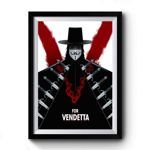 For Vendetta Premium Poster