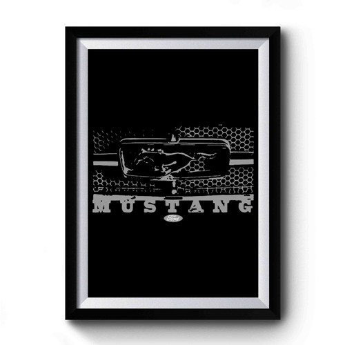 Ford Mustang Logo Premium Poster