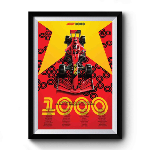 Formula 1 1000 Art Premium Poster