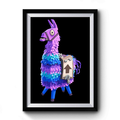 Fortnite Llama Premium Poster