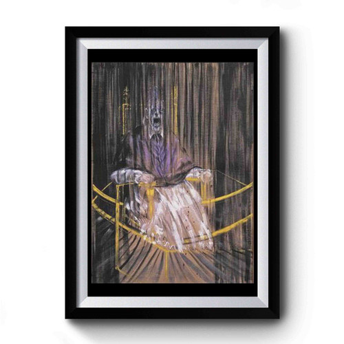 Francis Bacon Screaming Pope Premium Poster