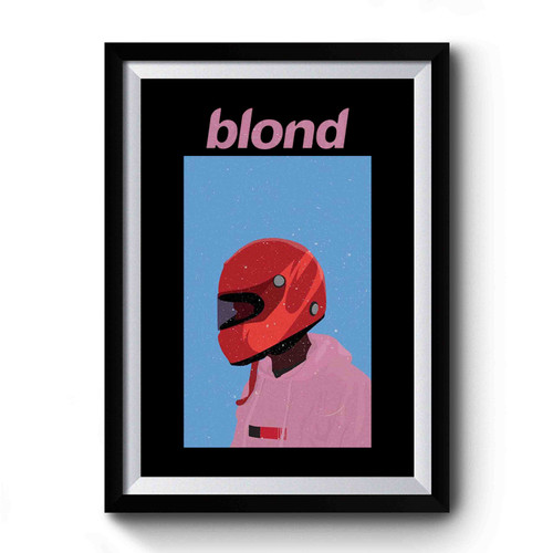 Frank Ocean Blond Helmet Color Premium Poster Frank Ocean Blond Helmet Color Premium Poster