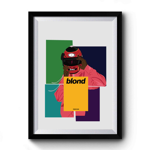 Frank Ocean Blond Rapper Music Singer Star Premium Poster