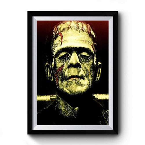 Frankenstein Monste Rgreen Premium Poster