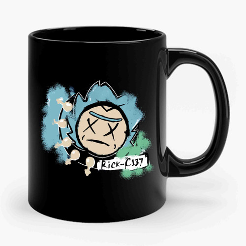 Rick And Morty Blink 182 Music Ceramic Mug