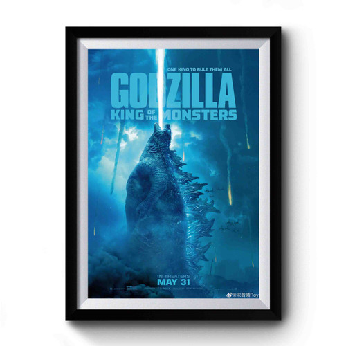 Godzilla King Of The Monsters 3 Premium Poster