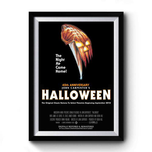 Halloween Horror Movie Premium Poster