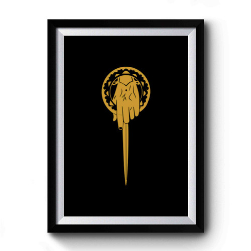 Hand Of King Gold Premium Poster