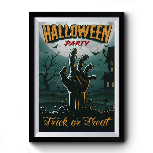 Happy Halloween Party Premium Poster