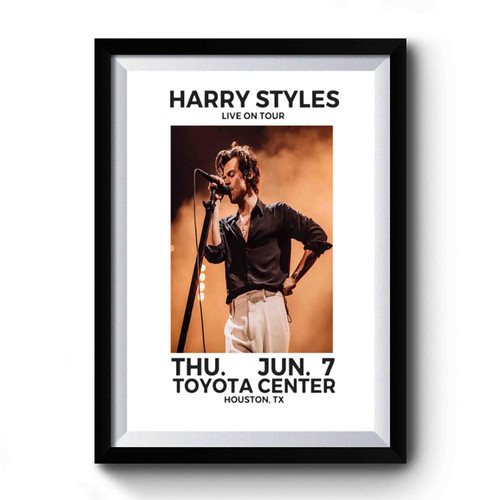 Harry Styles Live On Tour Houston Premium Poster