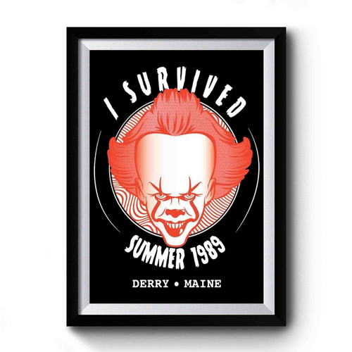 I Survived Summer Of 89 Premium Poster