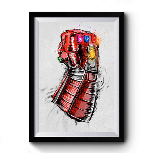 Iron Man Stone Power 1 Premium Poster