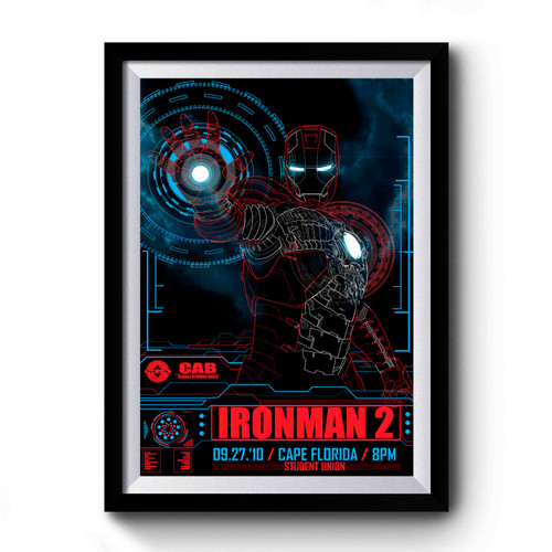 Ironman 2 Art Premium Poster