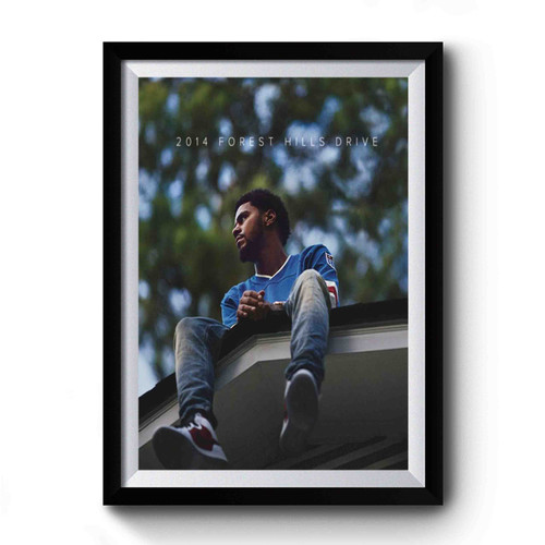 J Cole 2014 Forest Hills Drive Premium Poster