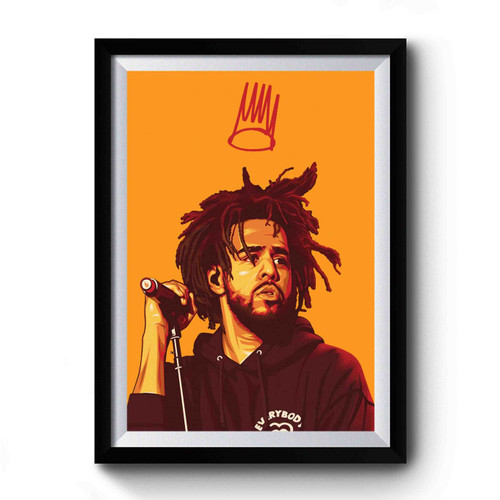 J Cole Hip Hop Rap Premium Poster