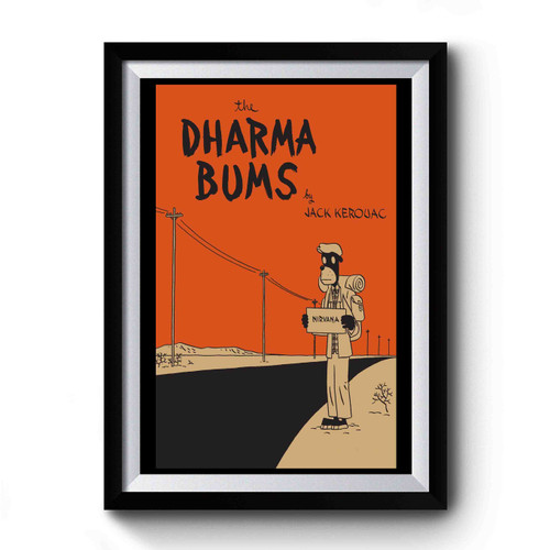Jack Kerouac Dharma Bums Premium Poster