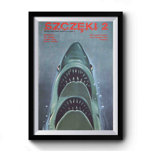 Jaws 2 1979 Premium Poster