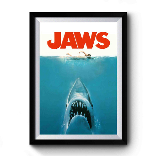 Jaws Movie 3 Premium Poster