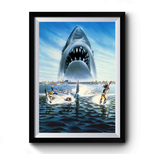 Jaws Vintage Movie Premium Poster