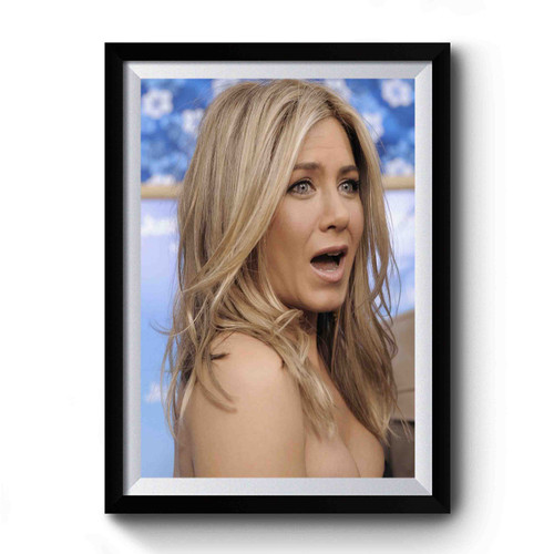 Jennifer Aniston Blonde Hair Premium Poster