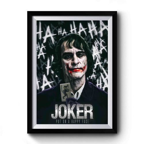 Joaquin Phoenix Joker Movie Premium Poster