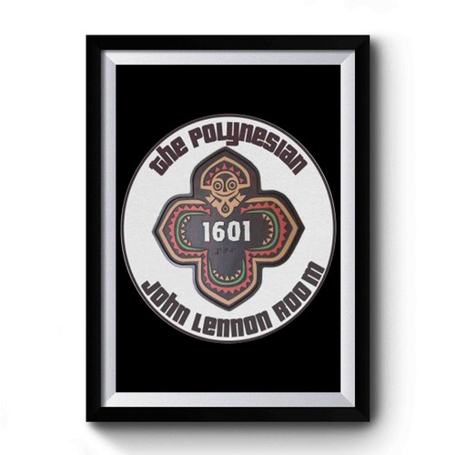 John Lennon Disney World Polynesian Resort Premium Poster