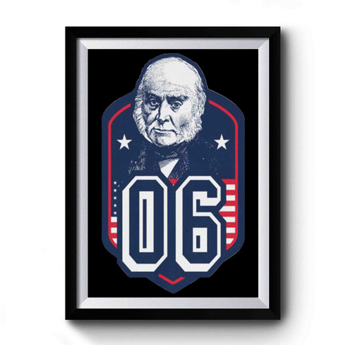 John Quincy Adams Sixth President Premium Poster