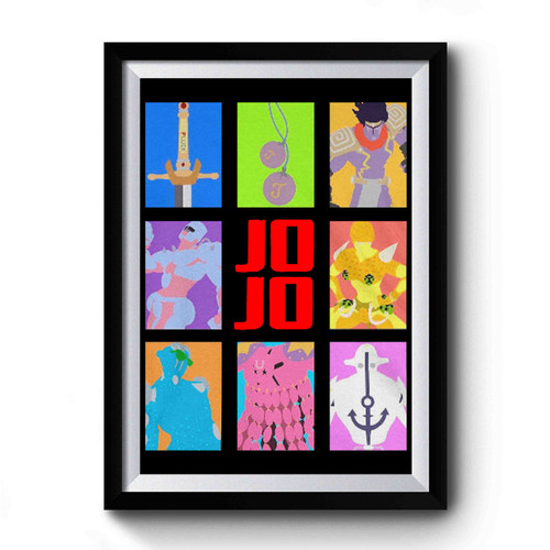 Jojo's Bizarre Adventure Art Premium Poster